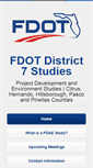 Mobile Screenshot of fdotd7studies.com